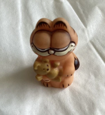 £0.99 • Buy Vintage Garfield With Teddy Rubber Figure - 1978
