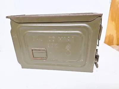 Scarce WW2 Artcraft .30 Cal.  Ammo Box Vehicle Mount W/Latch M1A1 ORIGINAL WW2?  • $29.95