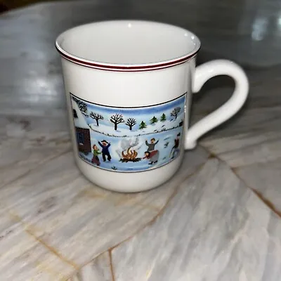 Villeroy Boch Naif Christmas Mug Coffee Cup • $19.99