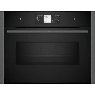 Neff N90 Built-In Combination Microwave Oven - Graphite C24MT73G0B • £1455.41