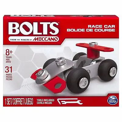 MECCANO Bolts Race Car - 31 Parts ---8+ Years • £7.50
