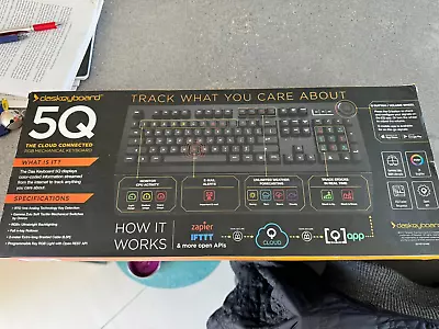 New Das Keyboard 5Q Cloud Connected RGB Mechanical Keyboard • $99