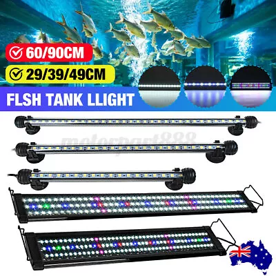 $13.12 • Buy LED Aquarium Light Lighting Full Spectrum Aqua Fish Tank Coral Plant Bar Lamp