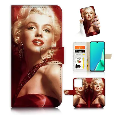 ( For IPhone 15 Pro Max ) Wallet Flip Case Cover AJ24580 Marilyn Monroe • $13.99