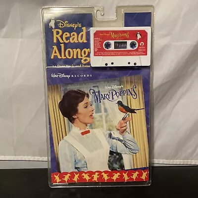 Disney's “Mary Poppins” Read Along Book And Cassette Tape Vintage Disney NIB • $49.40