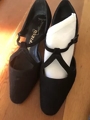 £9.99 • Buy Vintage 1960s Unworn Mansfield Continental Dilly’s Suede Shoes!