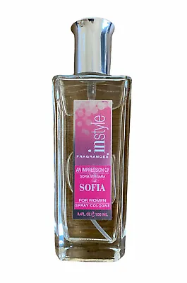 $13.50 • Buy Instyle Fragrances Sofia By Sofia Vergara For Women Spray Cologne 3.4 FL OZ 