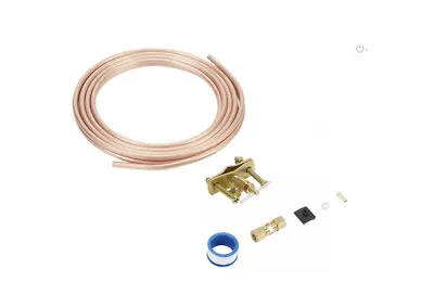 Whirlpool Copper Refrigerator Water Supply Hook Up Kit 8003RP 15-Feet • $13.16