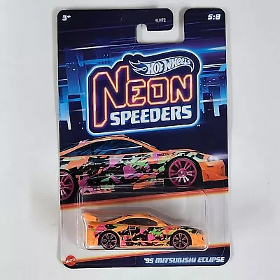 2024 Hot Wheels NEON SPEEDERS '95 MITSUBISH1 ECLIPSE 5/8 NEW • $11.97