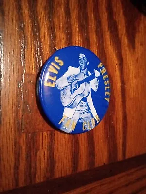 Rare Elvis Presley Concert Button Fan Club Dated 1956 • $12.99