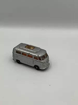 Matchbox No34 Volkswagen Camper Van By Lesney See Pics For Condition • £11