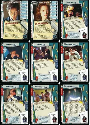 The X-Files CCG Truth Is Out There TIOT V2 Trading Cards Pick Your Rare 1997 • $3