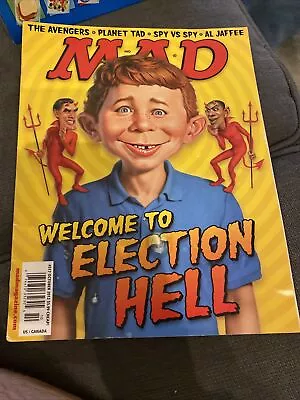 Mad Magazine #517! October 2012 Welcome To Election Hell • $6.99