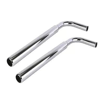 30 Inch Chrome Bellflower Exhaust Tip 2-1/2 Pipe 1-7/8 O.D. Inlet • $46.99