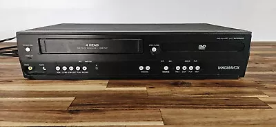 Magnavox DV220MW9 DVD VHS Player VCR Recorder  PARTS/ REPAIR DVD Works NO REMOTE • $25