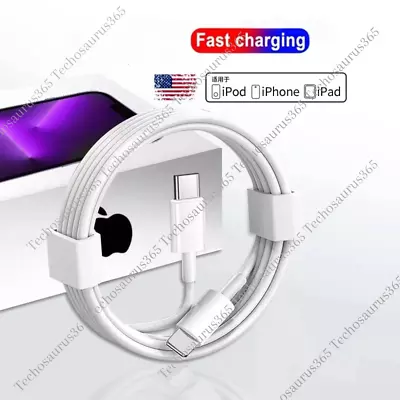 $3.99 • Buy Fast Charger Long Cable USB Lead Cord Wire For Apple IPhone 14 13 12 11 6 7 8 XS