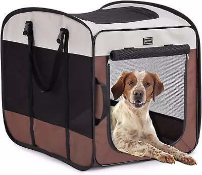 Dog Kennels And Crates For Medium Dogs Portable Pop Up Indoor Pet Cage Travel  • $49.48