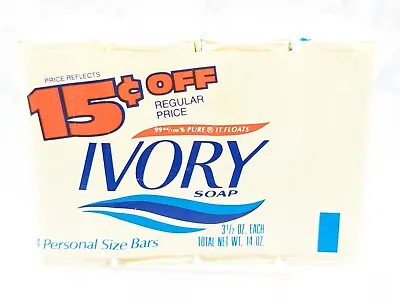 Vintage Ivory Soap Bars Beauty Bundle - 4 Bar Pack - Personal Size New • $13.76