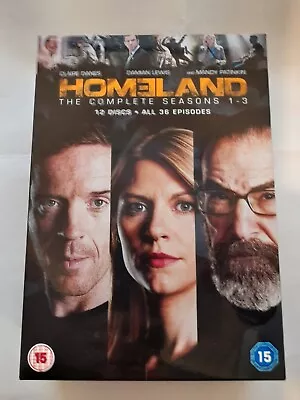 Homeland: The Complete Series Box Set (DVD 2014)- Sp. Features/ Deleted Scenes • £2.74