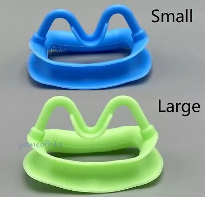 2x Dental Teeth Whitening Mouth Props Gag Opener Cheek Retractor Prop Silicone • $4.91