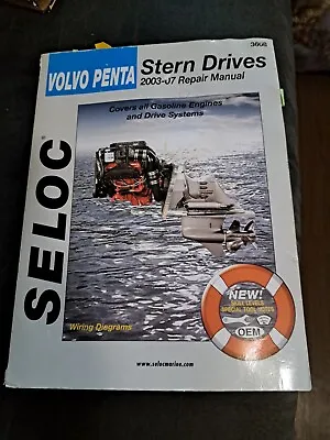 New Volvo Penta 3608 Stern Drives Seloc Repair Manual 2003-2012 715568036087 • $49.99