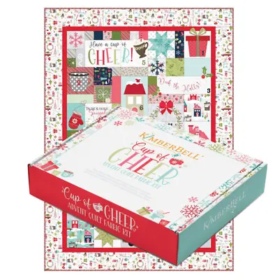 New In Box! Cup Of Cheer: Kimberbell For Maywood Studio - Fabric Only Quilt Kit • $115