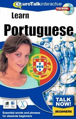 Talk Now! Learn Portuguese. CD-ROM: Essential Words And Ph... By EuroTalk CD-ROM • £8.99