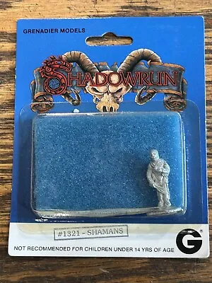 Grenadier Shadowrun Fantasy Horror Lead Model Figures #1321 Shaman RPG • $9.99