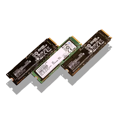 LOT Of 10 Mixed Brand WD/Samsung/SK Hynix 256Gb PCIe NVMe SSD M.2 2280 Drive • $149