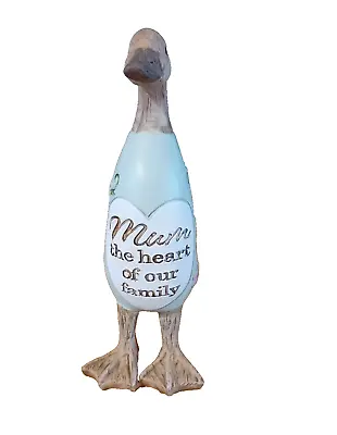 Dinky Duck Mum Message Figurine Ornament  Approx 12cm Tall Mothers Day Gift • £9.99