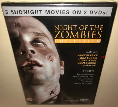 NIght Of Living Dead DVD White Zombie Revolt Zombies Last Man On Earth Hell Hous • $16.73