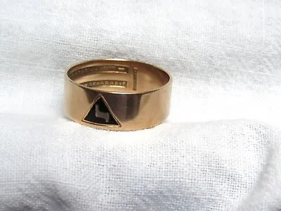 Vintage 14K Solid Gold Masonic Yod Ring  Scottish Rite Not Personalized • $275