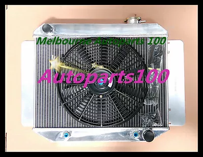 For TORANA Radiator + One Fan LJ LH LX UC 4CYL&6CYL 1969-1978 Aluminum AT MT • $180