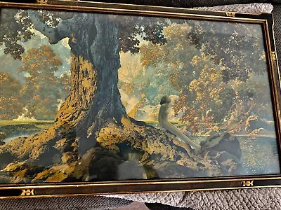 Maxfield Parrish Dreaming 30x20 Large. • $1500