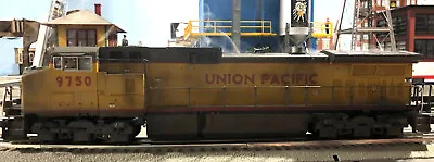 MTH Premier Union Pacific DASH-9 Diesel Engine #9750; Weathered W /ProtoSound2 • $495