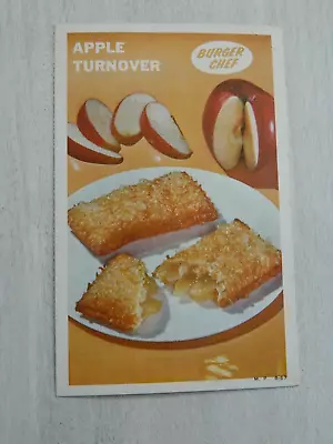 Burger Chef 1967 Apple Turnover Vintage Free Coupon Card Hamburgers • $7.99