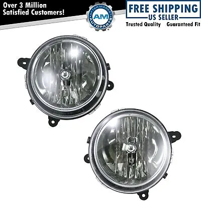 $88.89 • Buy Headlights Headlamps Left & Right Pair Set Of 2 For 07-17 Jeep Patriot Compass