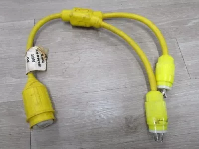 Marinco Y Adapter 50A Female 125/250V To 2-30A 125V Male • $85