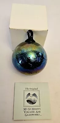 Mt. St. Helen's The Original Volcanic Ash Glass Christmas Ornament • $26.99