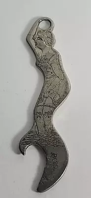 Vintage Mermaid PATD SOURIS Beer Soda Can Bottle Openers Estevan Sask. Canada • $39