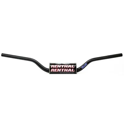 Renthal Fat Bar 604 Rc Bend Handlebars Black Honda Cr125 Cr250 Crf250 Crf450 • $142.96