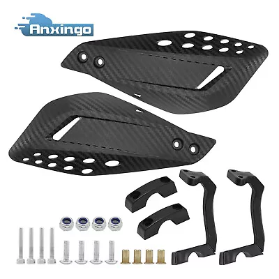 Motorcycle Handle Bar End 7/8  Hand Guards Protector Universal For Dirt Bike ATV • $11.32