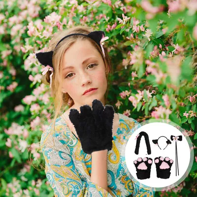 Adorable Cat Maid Party Cosplay Set - Includes Ears And More • $12.99