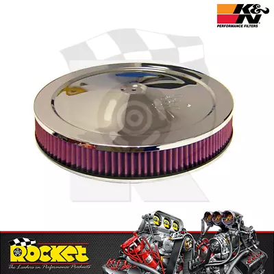 K&N Round Air Cleaner Assembly 14 X 2-1/4 - KN60-1263 • $182.85