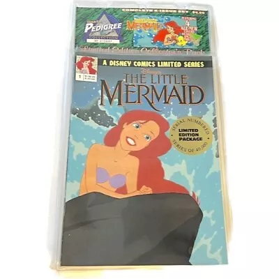 Disney Little Mermaid Treat Pedigree Limited Collector Pack Sealed #1234 NEW • $17