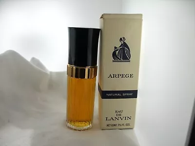 Lanvin ~ Vintage Arpege Eau De Lanvin Natural Spray ~ 2 1/2 Oz • $59