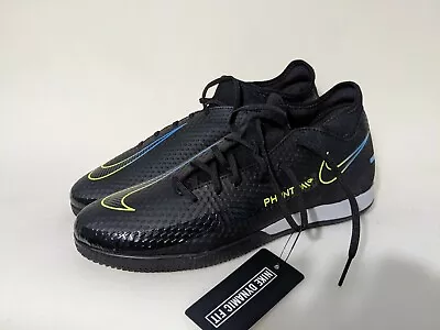 Nike Phantom Gt Academy Df Ic CW6668 090 Football Shoe Black Black Size 9.5 Us • $129