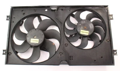 $99.99 • Buy Engine Radiator Cooling Fans Shroud 98-05 VW New Beetle ~ 1C0 121 207 C ~