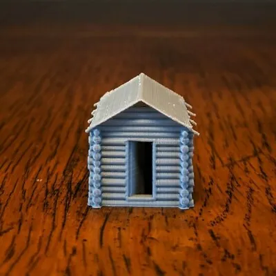 $8.99 • Buy N-Scale - Small Log Cabin Shed - 1:160 Scale Building 