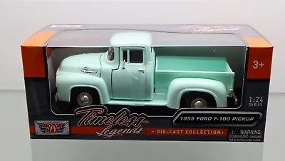 MotorMax 1:24 Scale 1955 Ford F-100 Pickup Truck • $42.95